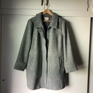 Plus Size 18w LOFT Peacoat Gray